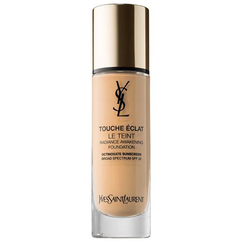 teint radiance fond de teint diffuseur de lumiere ysl|YSL foundation.